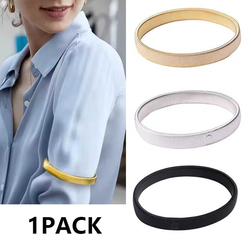 Men Accessories Wedding - Adjustable Elastic Armband Shirt Sleeve Holder