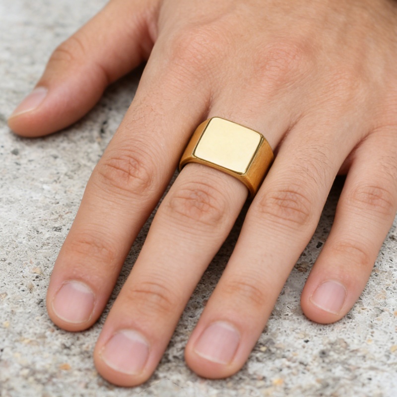 Men'S Accessories Jewelry Sale - Biker Punk Style Rings for Men