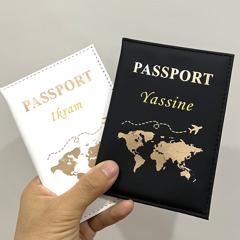 Men Accessories Wedding - New Cute Personalized Passport Cover Plane