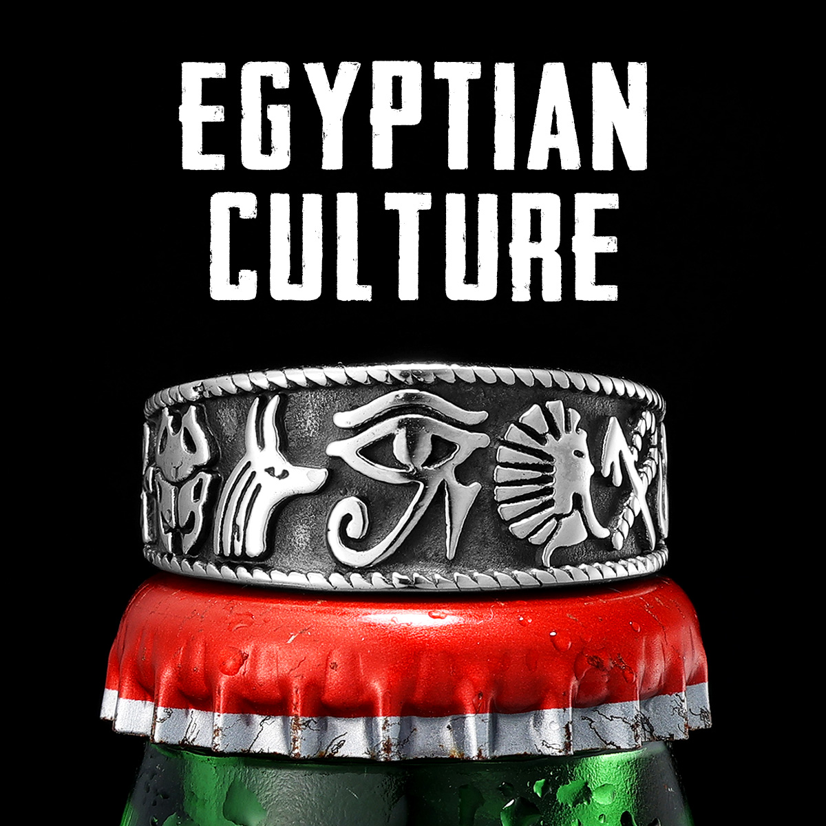 Men'S Accessories Jewelry Egypt - Egypt Pharaoh Eye of Horus Men