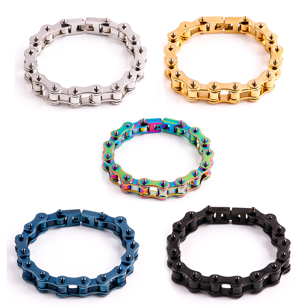 Men'S Accessories Jewelry Sale - Fashion 10mm Bicycle Chain Bracelets For