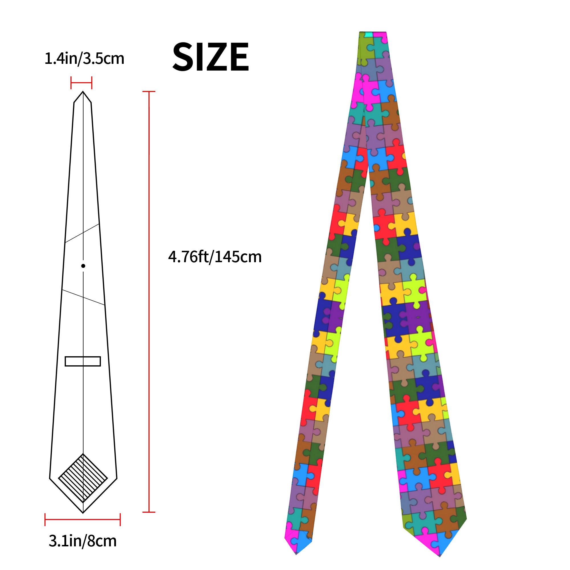 Dark Gradient Puzzle Tie  Wedd - đánh giá và giá Men Accessories Wedding
