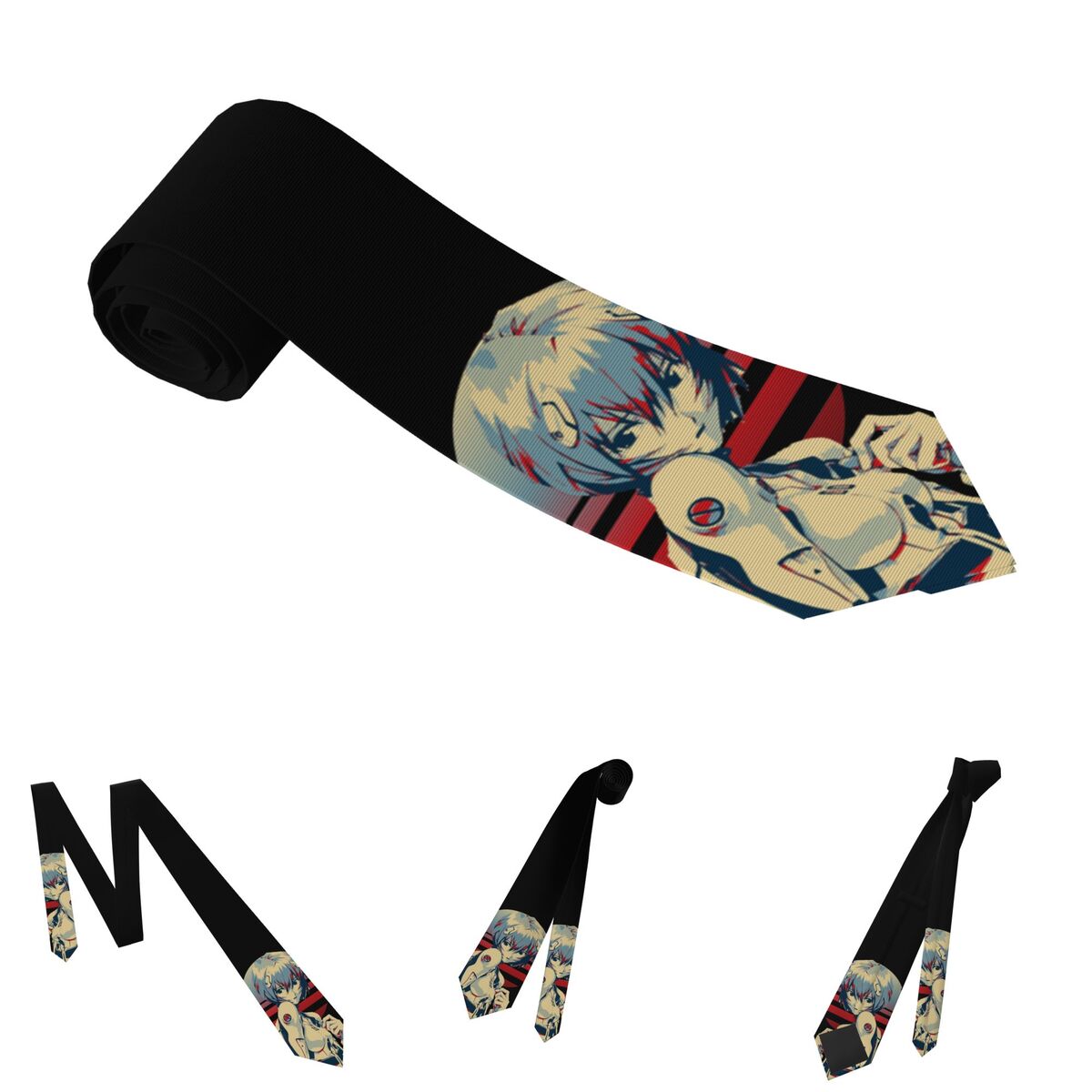 Rei Ayanami Classic Neckties U - đánh giá và giá Men Accessories Wedding