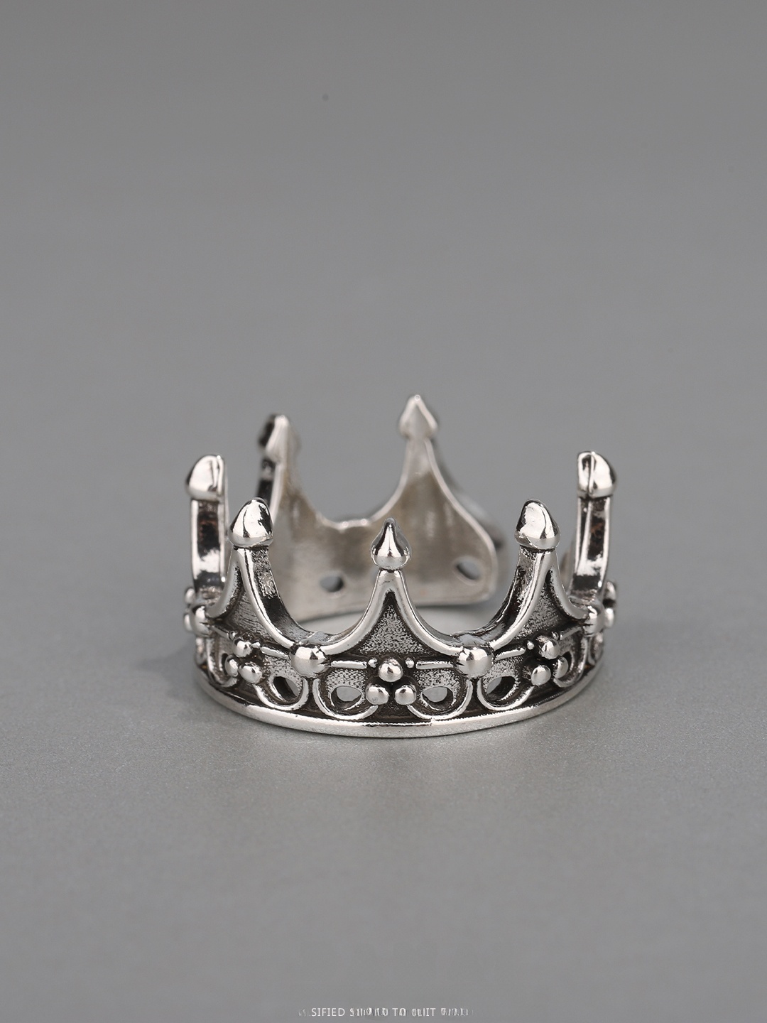 Gothic Crown Ring Adjustable O - đánh giá và giá Men'S Accessories Rings