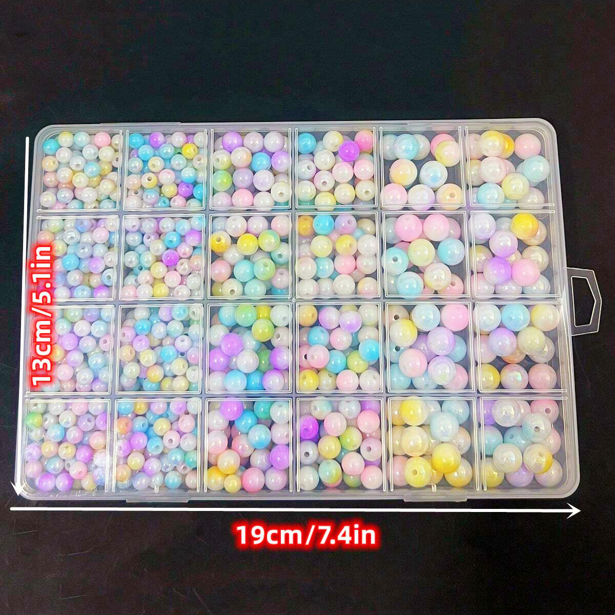 800pcs/24 grid set box 6mm/8mm - đánh giá và giá Men Accessories Wedding