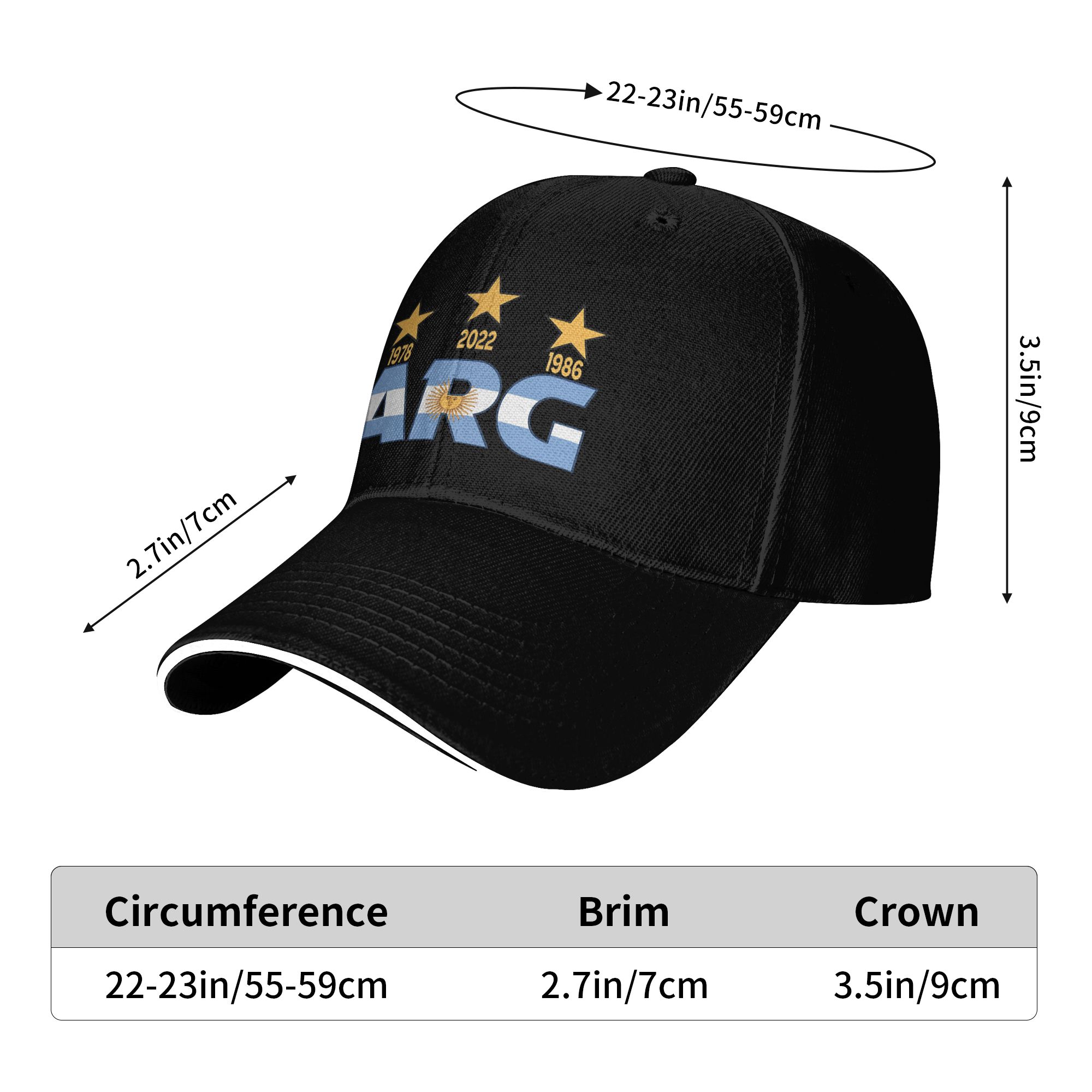 Argentina Flag Sun Baseball Ca - đánh giá và giá Men'S Accessories On Sale