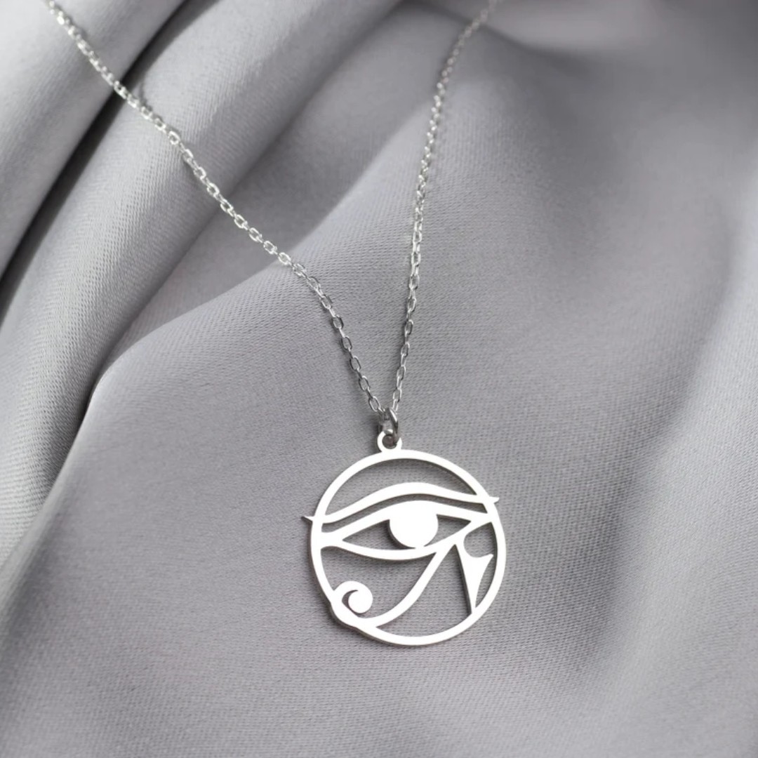 Retro Egypt Eye of Ra Pendant  - đánh giá và giá Men'S Accessories Jewelry Egypt