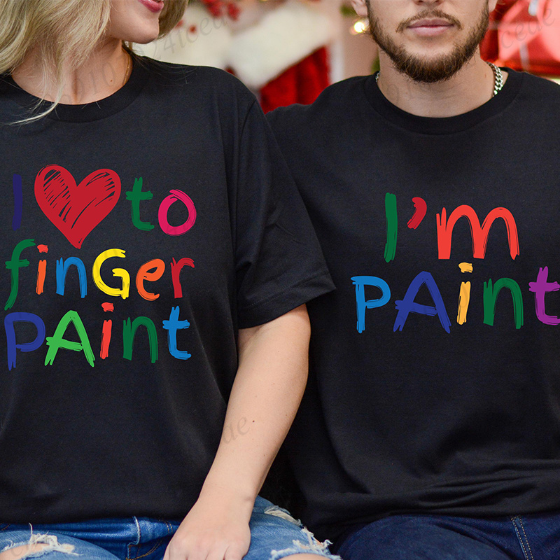 Matching Couple T Shirts I Lov - đánh giá và giá Men Accessories Aesthetic