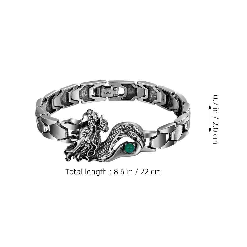 Stylish Dragon Bracelet Fade R - đánh giá và giá Men Accessories Aesthetic