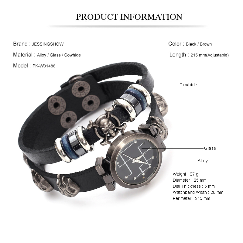 Hip Hop Punk Wristwatch Men Vi - đánh giá và giá Men Accessories Pk