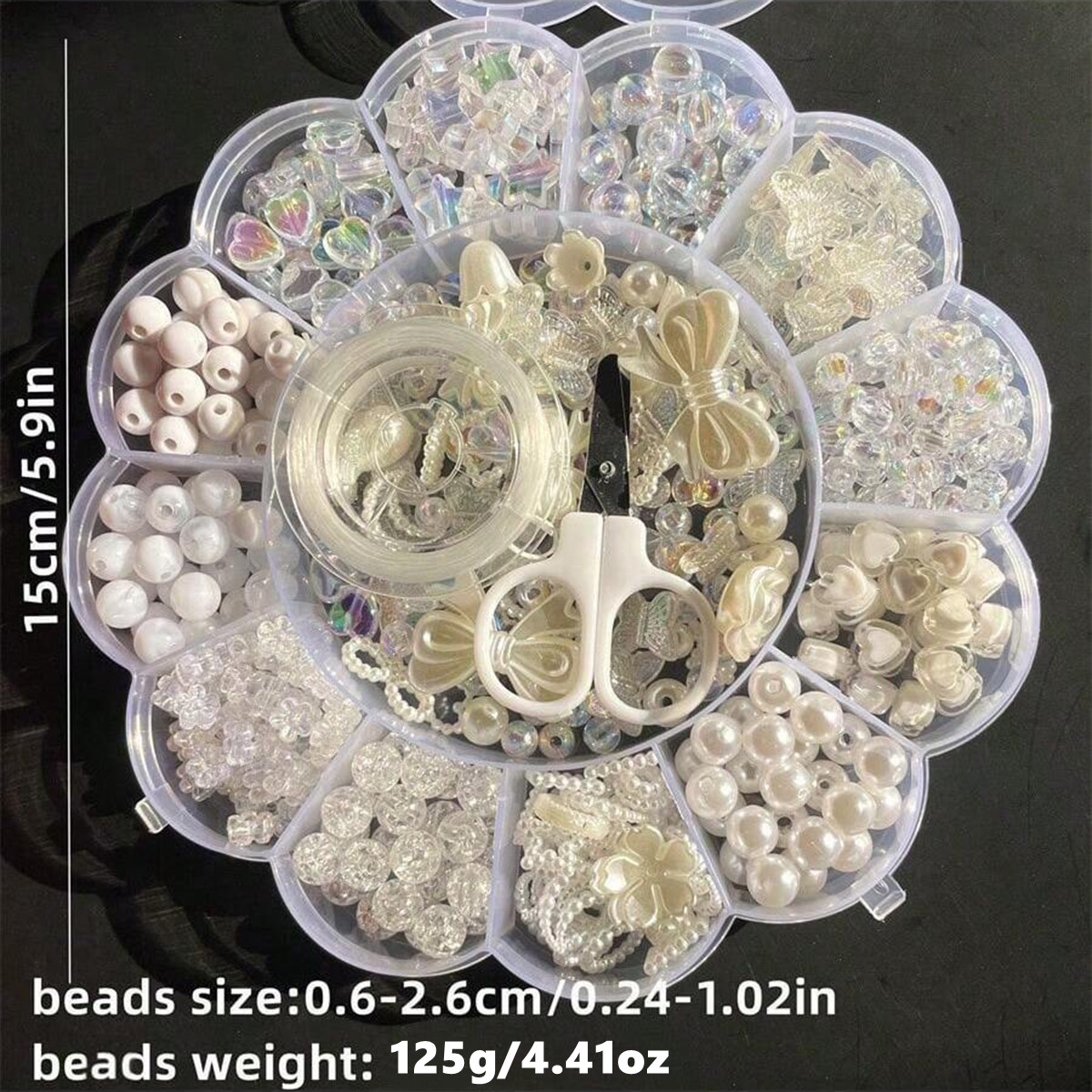 2Set/1Set 13 Grids Acrylic Flo - đánh giá và giá Bead Bracelet Men