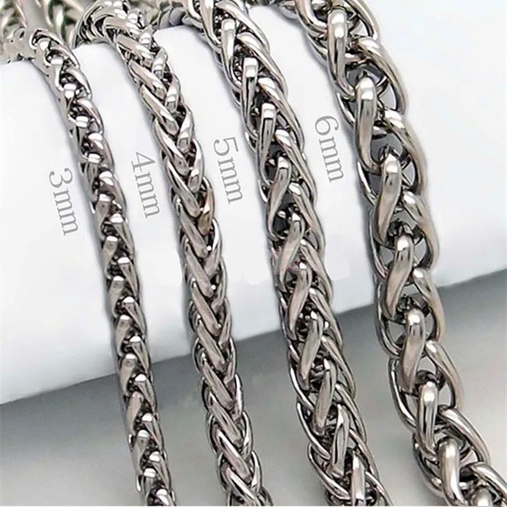 3MM Thick STAINLESS STEEL TWIS - đánh giá và giá Men Accessories Singapore