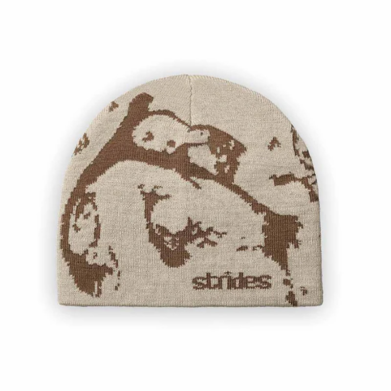 Men Beanie Strides Splatter Be - đánh giá và giá Men Accessories Aesthetic