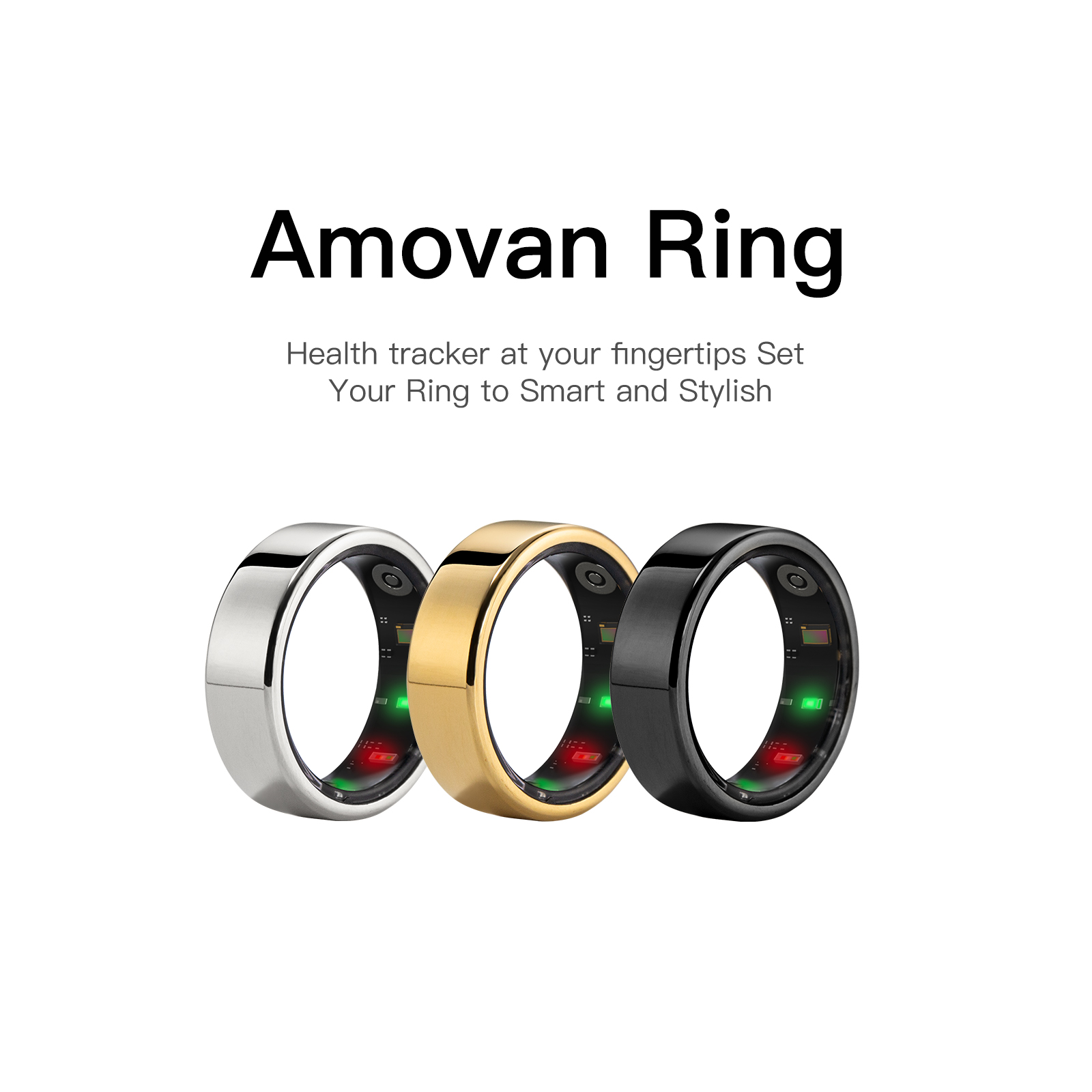 Stylish Men’s Smart Sport Ring - đánh giá và giá Men'S Accessories Rings