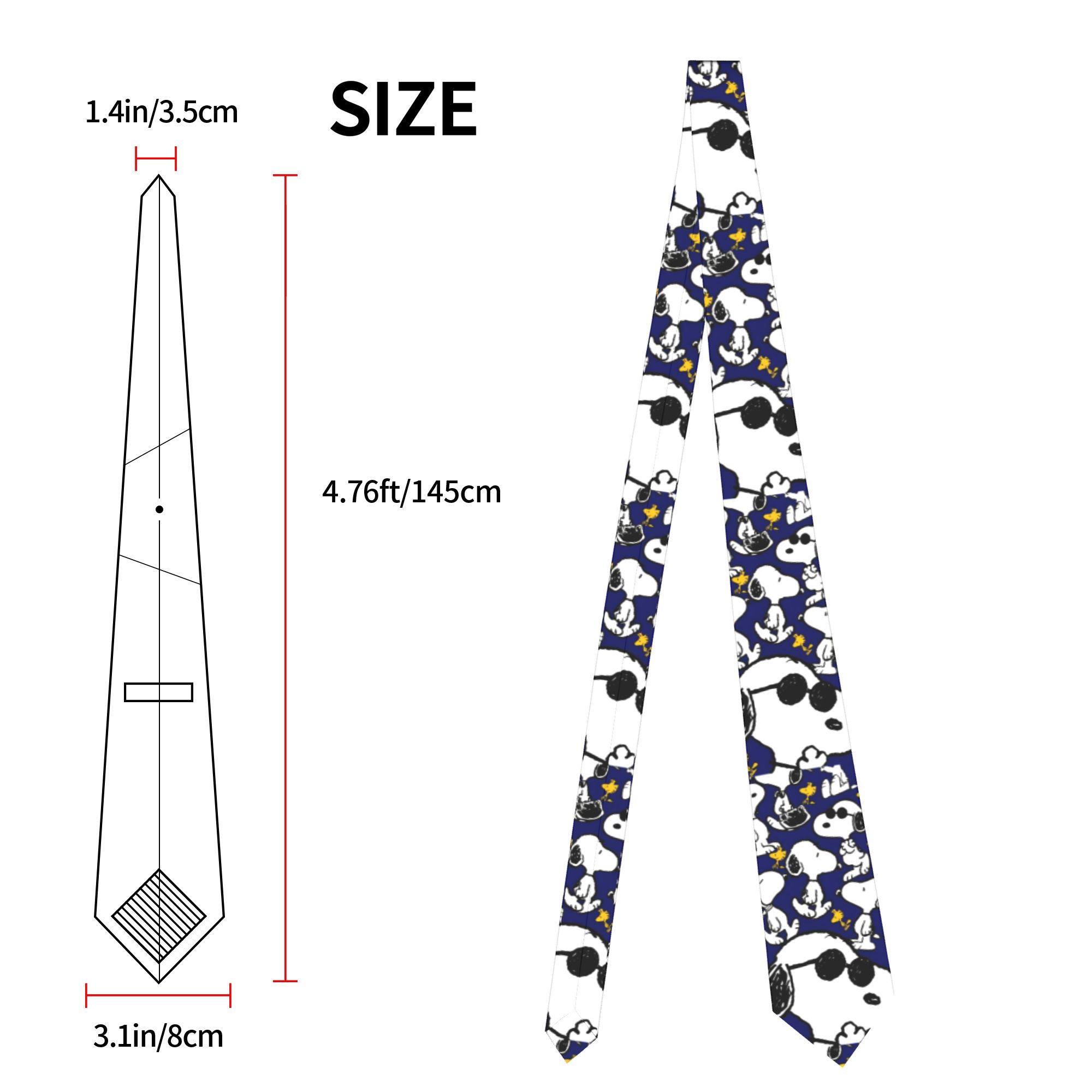 Snoopys Woodstock Necktie Unis - đánh giá và giá Men Accessories Wedding