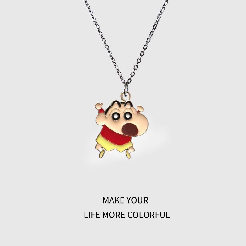 Crayon Shin-chan cartoon neckl - đánh giá và giá Mens Accessories Style