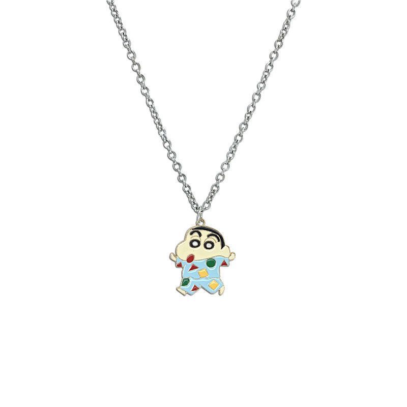 Crayon Shin-chan cartoon neckl - đánh giá và giá Mens Accessories Style