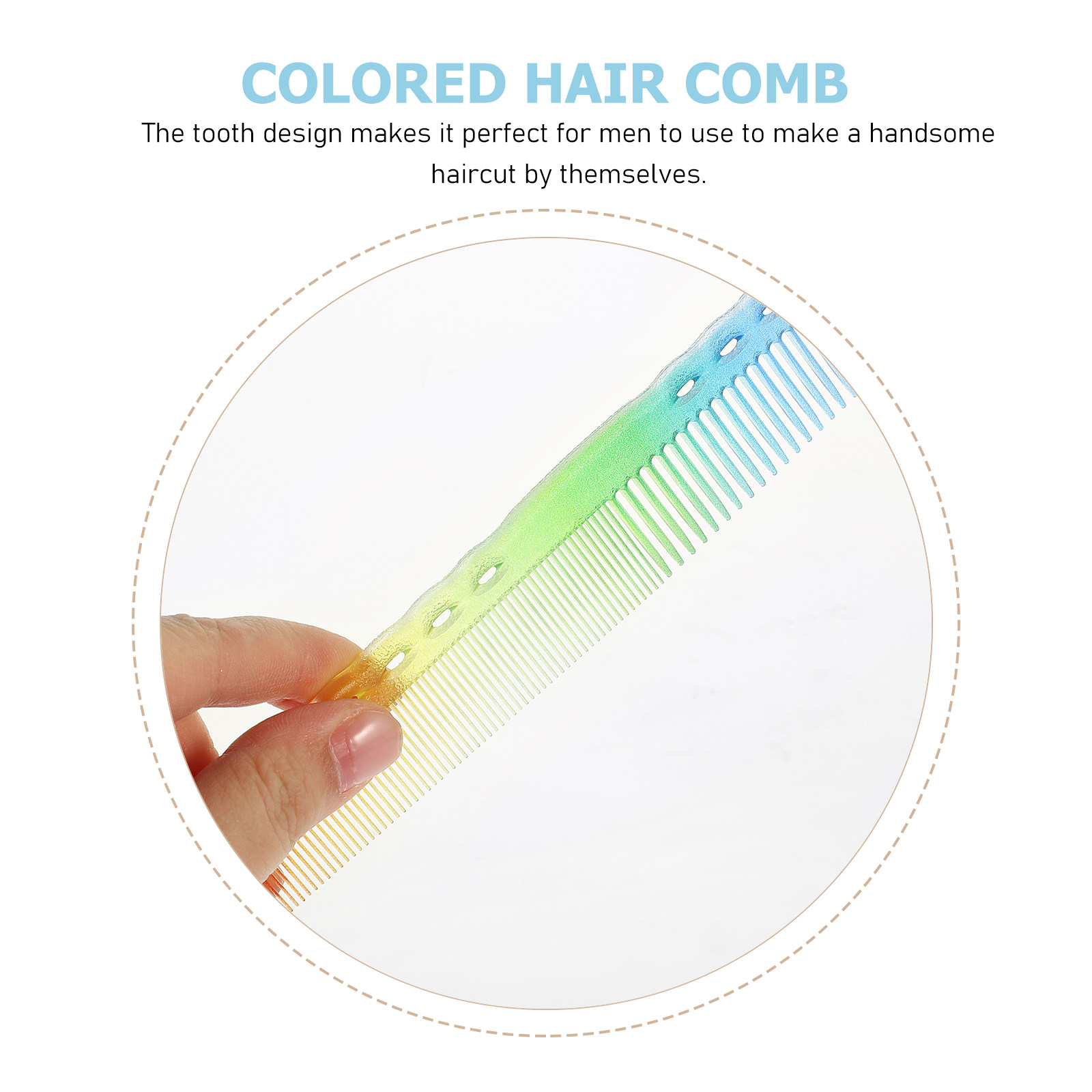 3Pcs Barbershop Hair Comb Fine - đánh giá và giá Mens Accessories Style