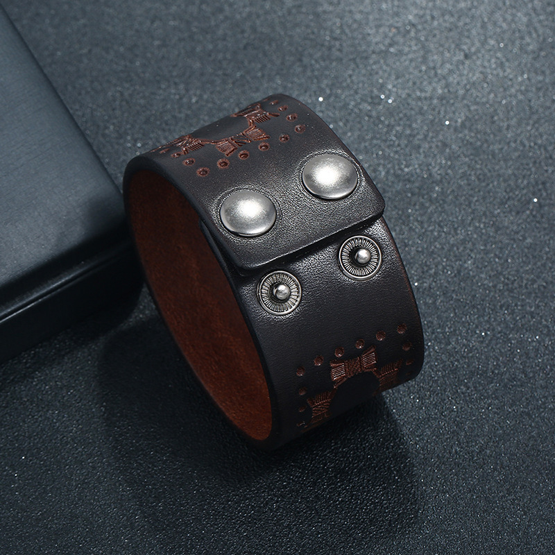 Men's Punk Vintage Bracelet -  - đánh giá và giá Men Accessories Pk