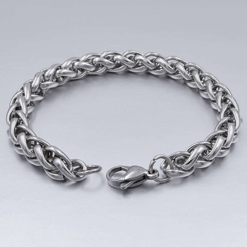 HNSP 3MM-8MM Chuỗi Thép Không  - đánh giá và giá Men Accessories Singapore