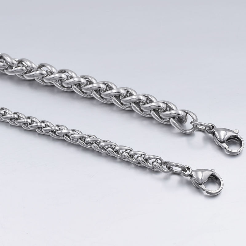 HNSP 3MM-8MM Chuỗi Thép Không  - đánh giá và giá Men Accessories Singapore