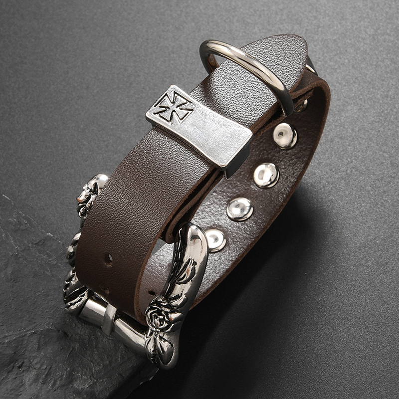 Rock Punk Style Large Buckle B - đánh giá và giá Men Accessories Pk