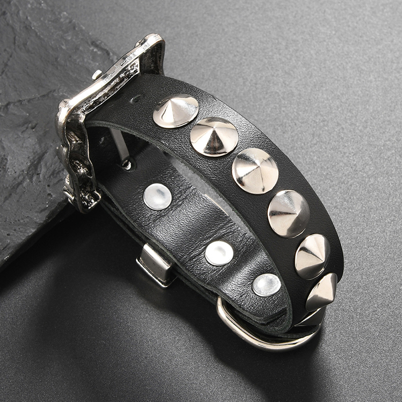 Rock Punk Style Large Buckle B - đánh giá và giá Men Accessories Pk