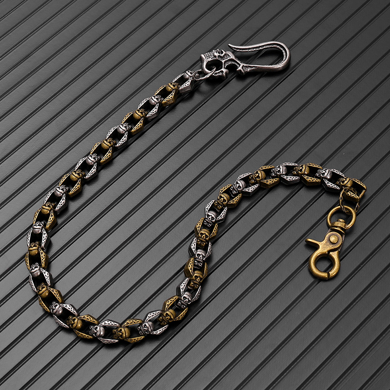 Vintage Punk Gothic Metal Skul - đánh giá và giá Men Accessories Pk