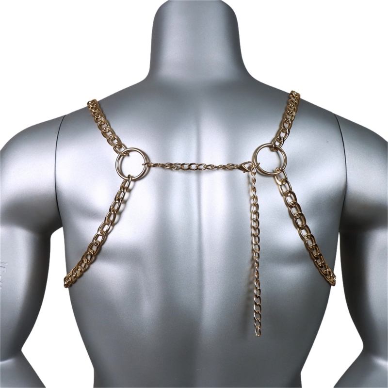 Nam Gợi Cảm Thân Kim Loại Ngực - đánh giá và giá Mens Accessories Style