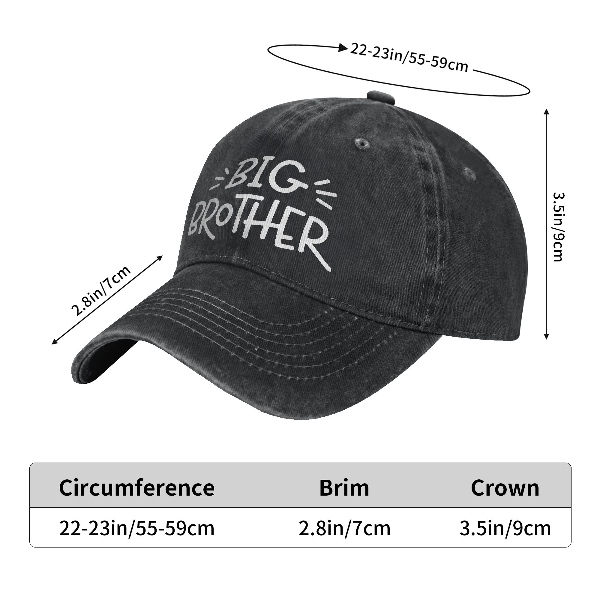 Big Brother Baseball Cap Sun   - đánh giá và giá Men'S Accessories On Sale