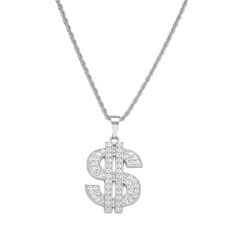 Dollar Sign Necklace 80s 90s C - đánh giá và giá Men Accessories Singapore