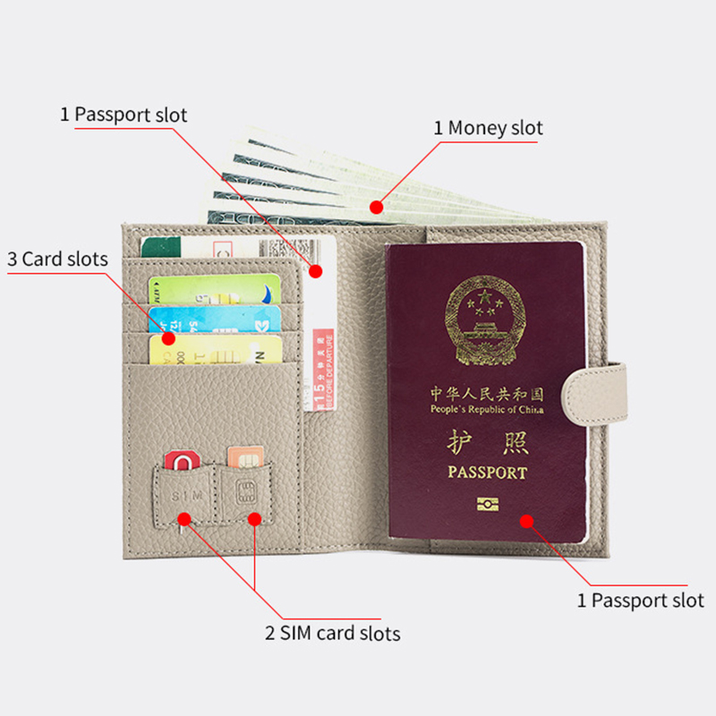 Genuine Cow Leather Passport H - đánh giá và giá Men'S Accessories On Sale