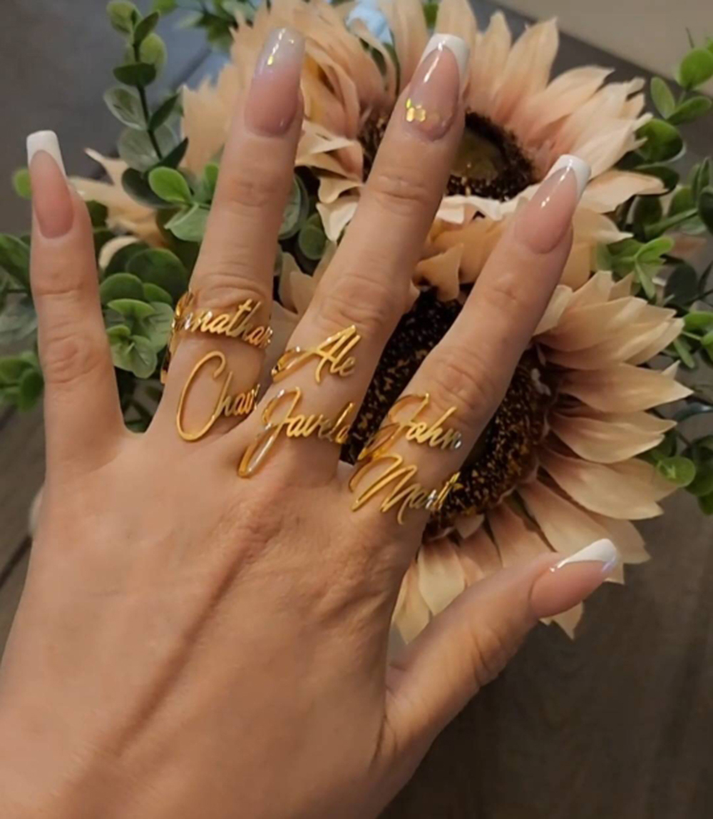 Personalized Custom  Name Ring - đánh giá và giá Men Accessories For Wedding