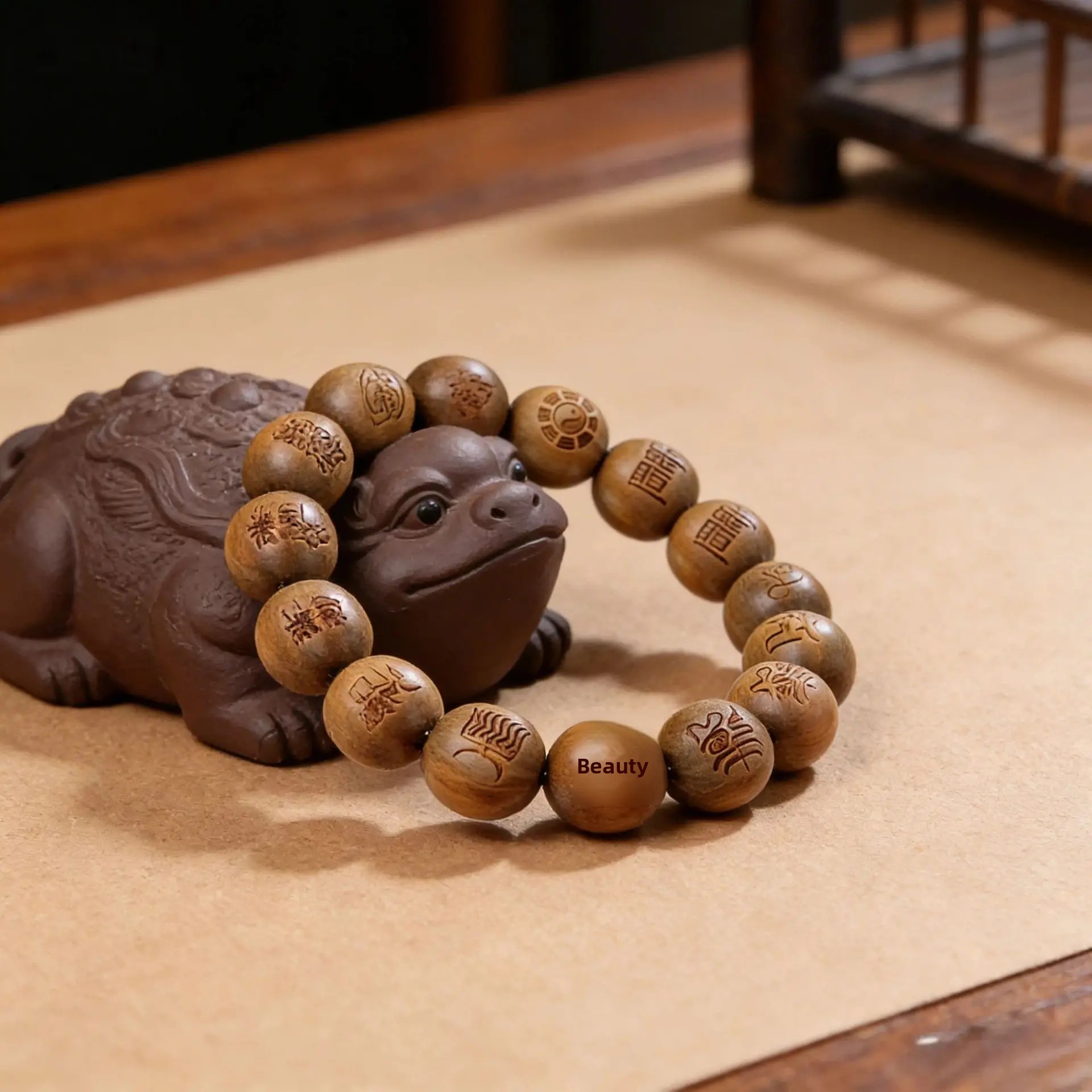Lucky Luxury Green Sandalwood  - đánh giá và giá Bead Bracelet Men