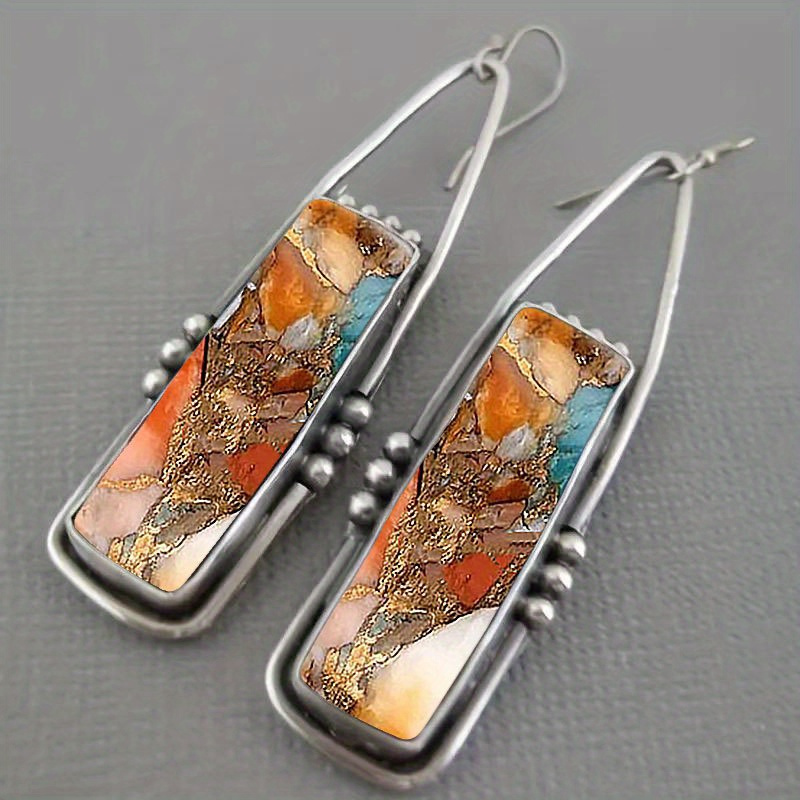 2PCS Retro Bohemian Earrings I - đánh giá và giá Men Accessories Aesthetic