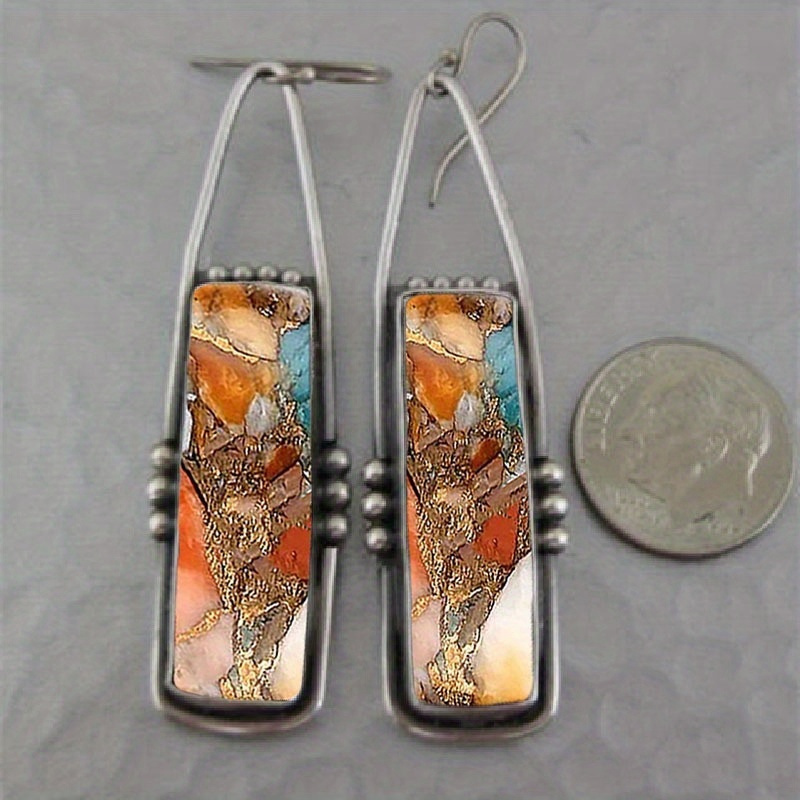 2PCS Retro Bohemian Earrings I - đánh giá và giá Men Accessories Aesthetic