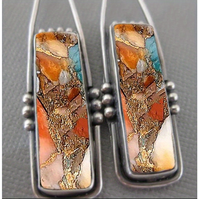 2PCS Retro Bohemian Earrings I - đánh giá và giá Men Accessories Aesthetic