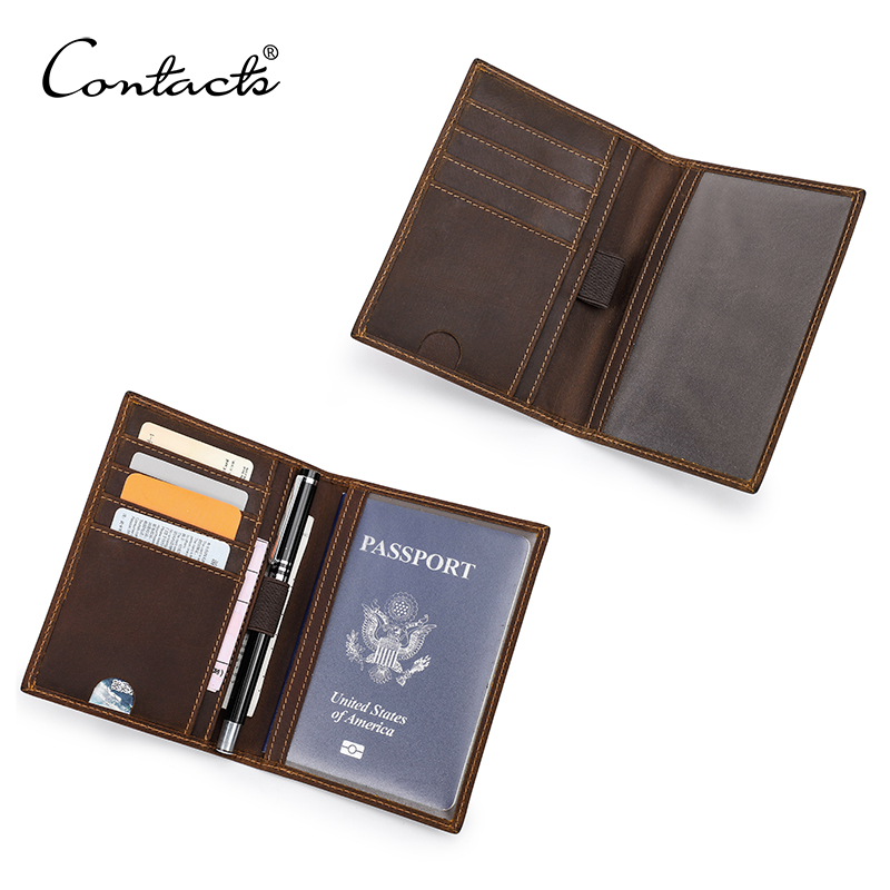 CONTACT'S Passport Holder Men  - đánh giá và giá Men'S Accessories On Sale