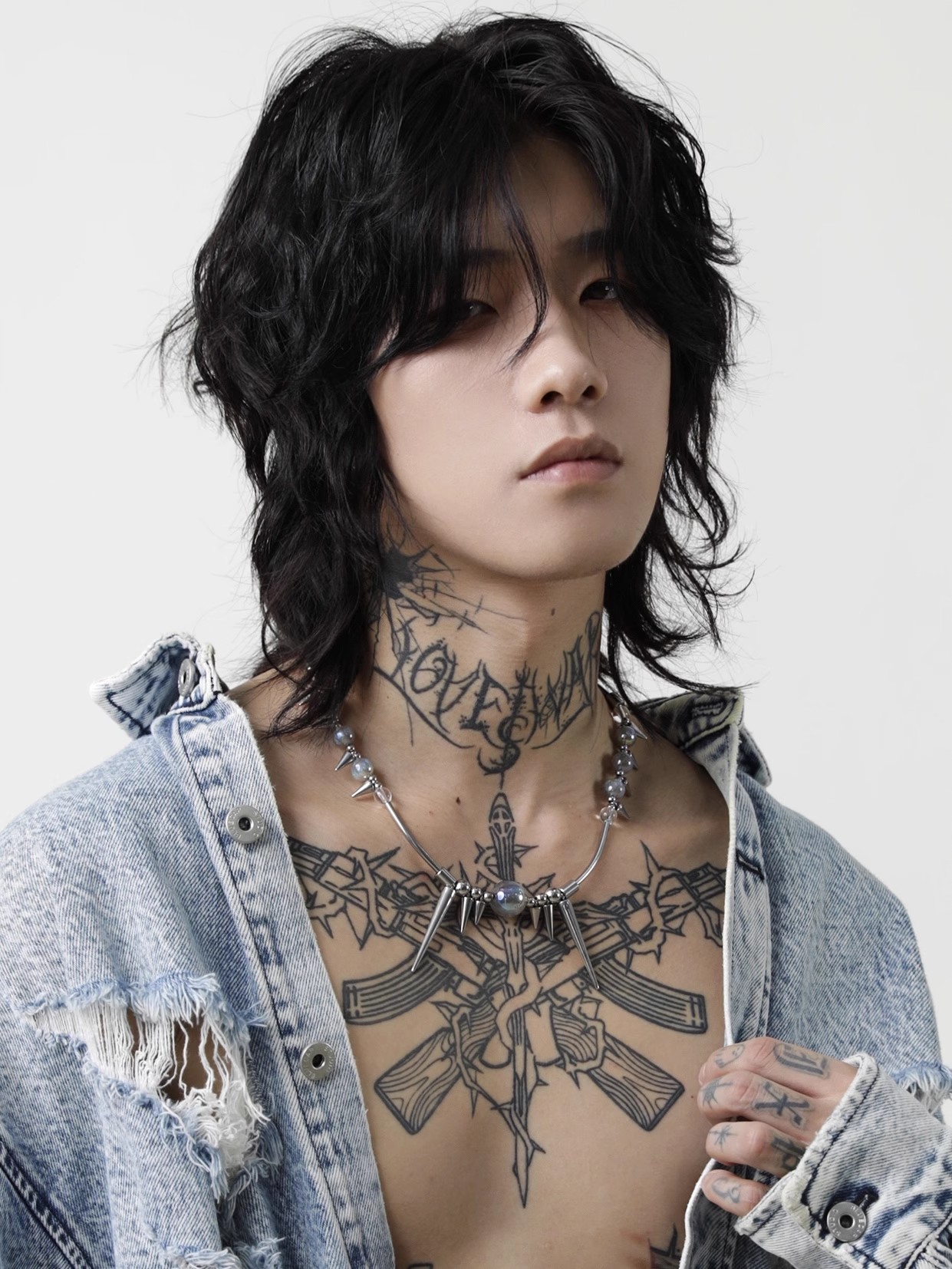 Titanium Steel Rivet Choker Fo - đánh giá và giá Men Accessories Aesthetic