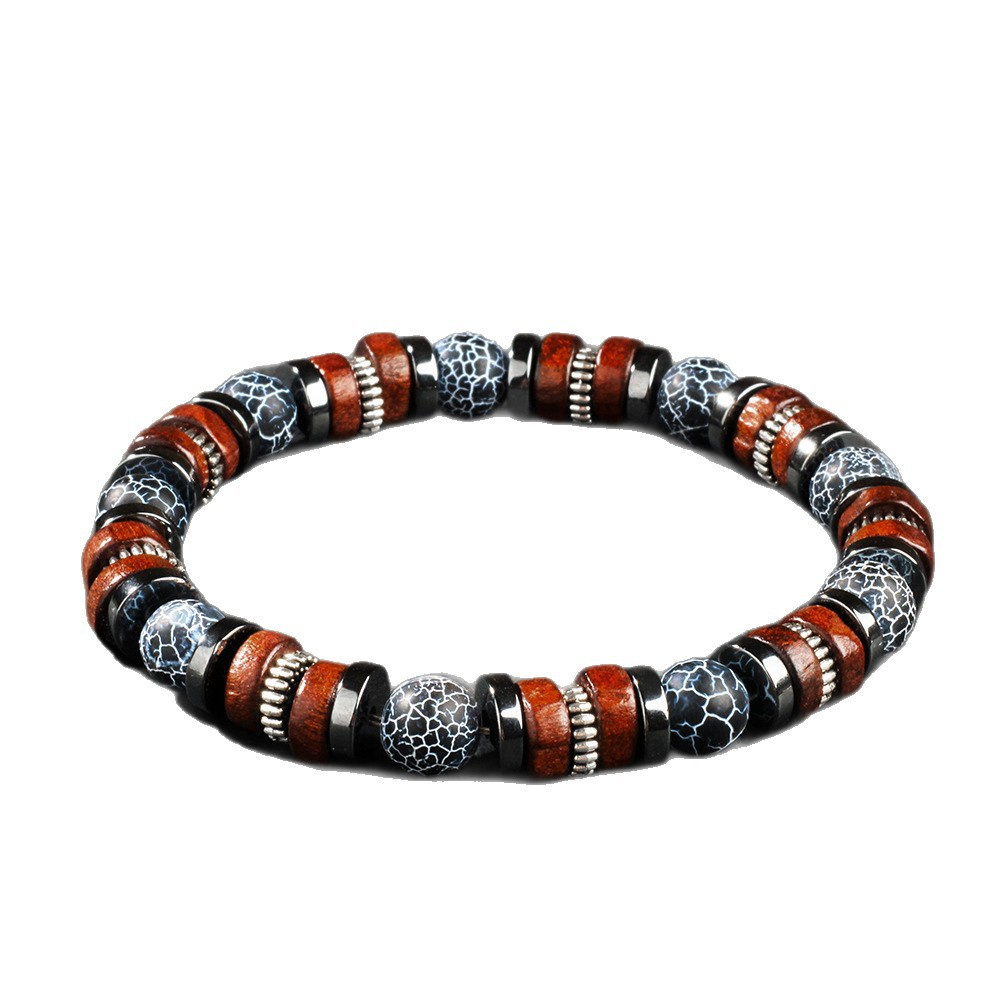 Hot Sale Men natural stone woo - đánh giá và giá Men'S Accessories Jewelry Sale