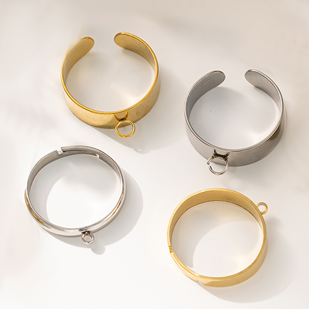 5pcs/Lot Stainless Steel Gold  - đánh giá và giá Men'S Accessories Rings