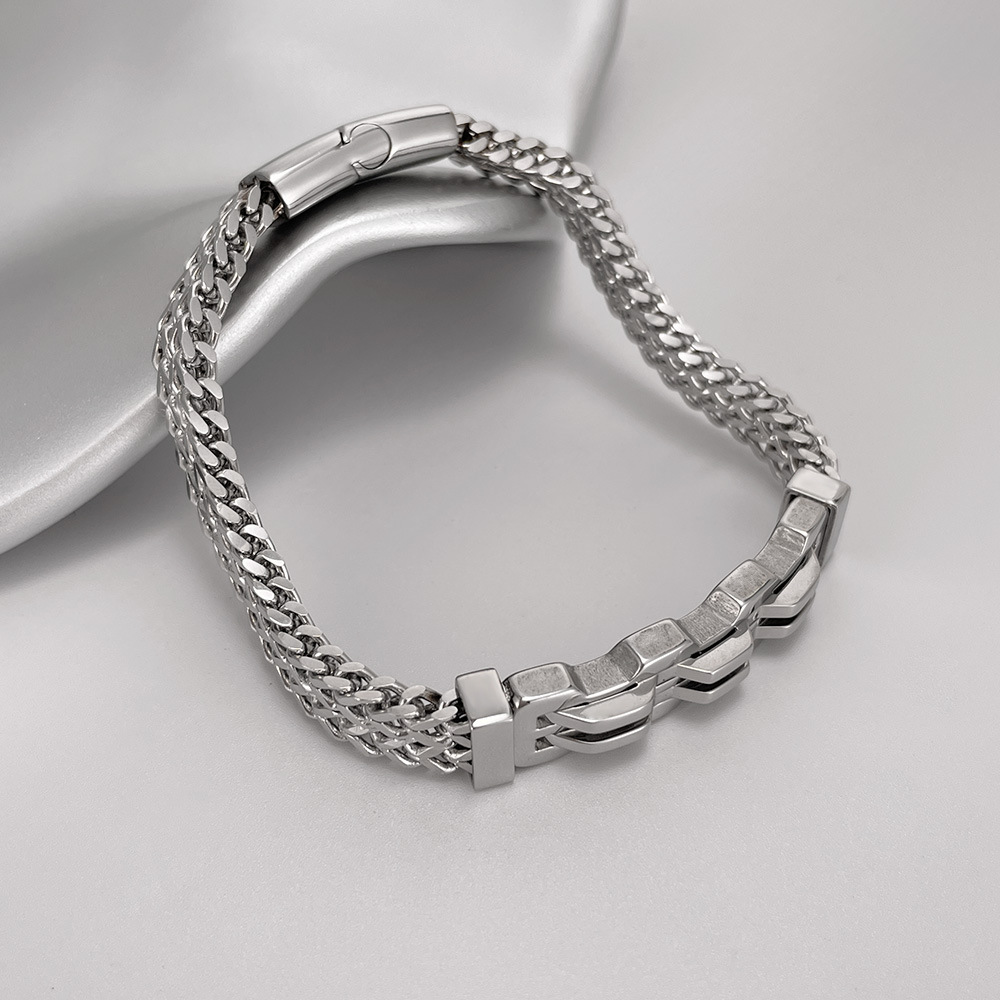 Men's Stainless Steel Bracelet - đánh giá và giá Men Accessories Pk