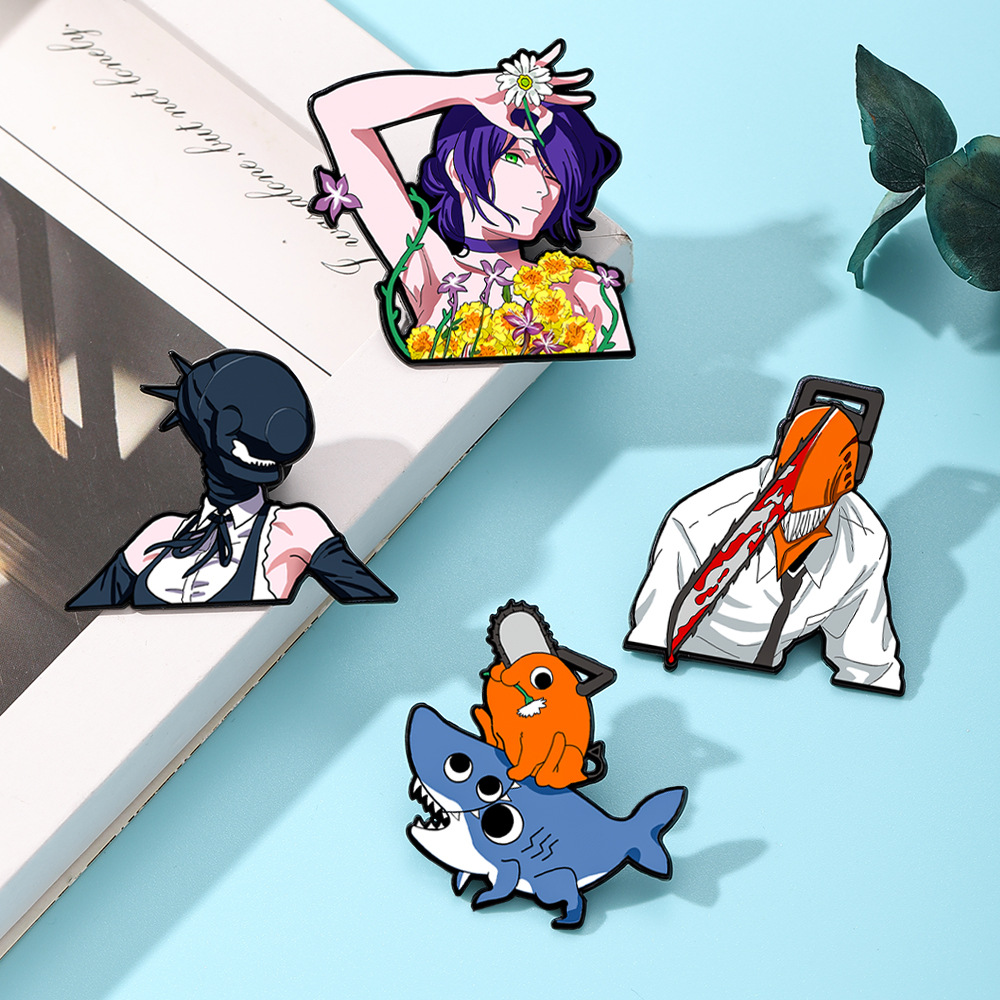 4pcs Animal Manga Characters E - đánh giá và giá Men'S Accessories Jewelry Sale